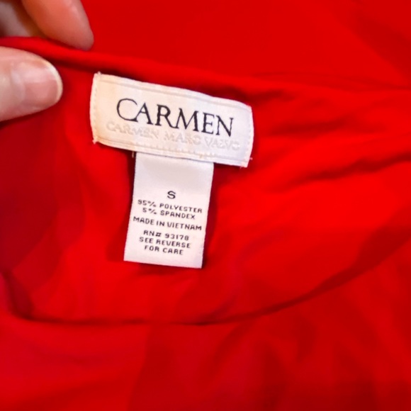 ✨Carmen Marc Valvo Studded Sleeveless Tunic✨ NWOT - Picture 5 of 8